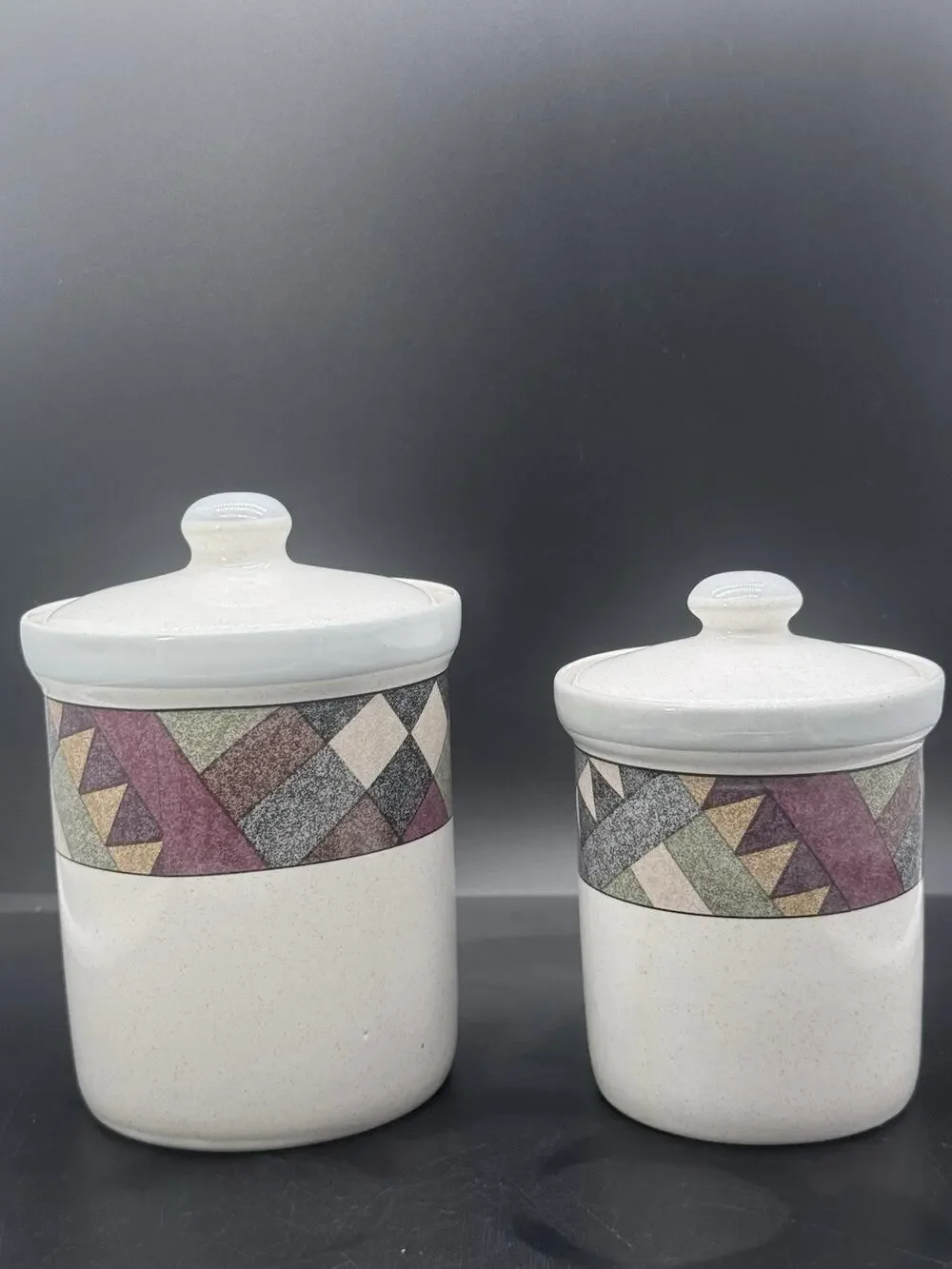 Studio Nova Palm Desert Tea Canister Set Of Two